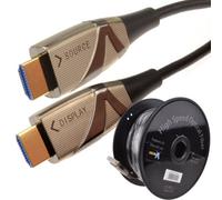 Kenable Hdmi Active Optical Cable Aoc Fiber Optic Hdr 4K 2160P Ultra Slim 50M