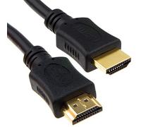 kenable HDMI Cable High Speed 1080p 1.4 Gold Plated Connectors for TV Gaming Console Blu-ray 4K 3D ARC Ethernet Black 2m