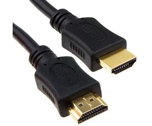 kenable HDMI Cable High Speed 1080p 1.4 Gold Plated Connectors for TV Gaming Console Blu-ray 4K 3D ARC Ethernet Black 2m