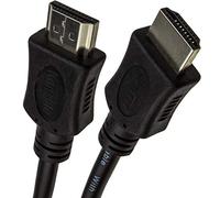 kenable HDMI Cable High Speed 1080p Full HD Screened Lead with Nickel Plated Connectors for TV PS3 Xbox Sky Blu-ray 2m Black