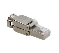 kenable IDC Punch Down to RJ45 Plug for Cat6A FTP Solid Network Ethernet Cable Connector
