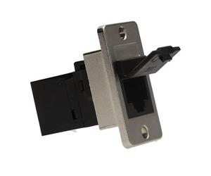Kenable Keystone Cat5E Un-Shielded Pass Through Rj45 Panel Mount Coupler Adapter