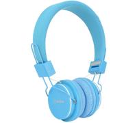 Kenable Kids Headphone With Hands Free Mic Control & Cushioned Earpads Blue