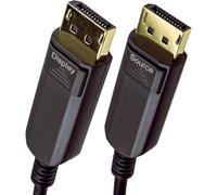 Kenable Long Displayport V1.4 Active Optical Cable Aoc Hdr 32Gbps 8K 60Hz 4K 120Hz 15M