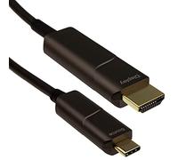kenable Long Distance USB 3.1 Type C Active Optical to HDMI 4K 60Hz Cable AOC 18Gbps 10m [10 metres]