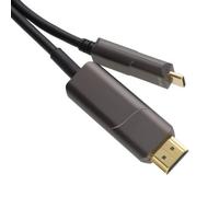 Kenable Long Usb-C To Hdmi 2.0 Cable 4K 60Hz Active Optical Aoc Lead 18Gbps For Monitor Tv Projector Laptop Pc Display High Speed