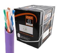 kenable Low Smoke CAT6 LSZH LSOH UTP COPPER Ethernet Network Cable Reel 305m [305 metres]