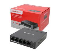 Kenable Mercusys 5 Port Gigabit Switch With 4X Poe+ Metal Case Rj45 Ethernet Network Desktop