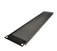 kenable Mesh Vented 2U Blanking Plate for 19 inch Rack Mounted Data Cabinet