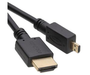 Kenable Micro D Hdmi High Speed Cable To Hdmi For Tablets & Cameras 1080P 1.5M