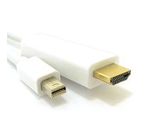 kenable Mini DisplayPort Thunderbolt to HDMI Cable Mac to TV Video+Audio 1.8m 6ft
