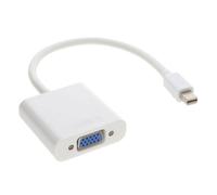 Kenable Mini-Displayport Thunderbolt To Vga Svga 15 Pin Hd15 Adapter