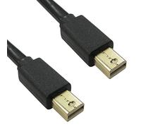kenable Mini-DisplayPort to Mini-DisplayPort Male to Male Plug Cable 0.5m