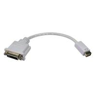Kenable Mini-Dvi Male To Dvi 24+1 Female Adapter Cable White 13Cm