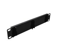 Kenable Minimedia 10 Inch Cabinet Cable Tidy Management Bar With Hook And Loop Ties Black