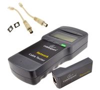 Network Cable Tester RJ45 RJ11/RJ12 BNC Cables Distance/Wiring/Shorts