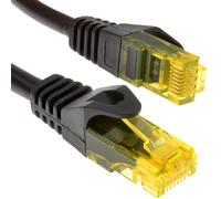 kenable Network CAT6 COPPER Cable GigaBit Ethernet Patch Snagless RJ45 2m Black