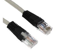 Kenable Network Cat6 Copper Crossover Cable Connect Two Pcs Together 3M Grey