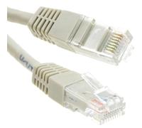 Network CAT6 COPPER UTP Cable GigaBit Ethernet Patch Lead 25m GREY