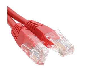 kenable Network Ethernet Cable Cat5e UTP RJ45 Internet LAN Patch Lead 26AWG CCA Red 3m