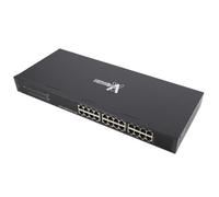 Kenable Newlink 24 Port Rack Mountable 19 Inch Unmanaged Fast Ethernet Switch