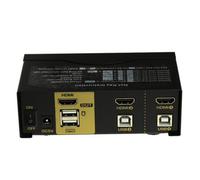 Kenable Newlink Kvm 2 Port Usb Hdmi Switch Control 2 Pcs With 1 Keyboard Mouse