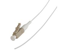 Kenable Om1 Fibre Optic Lc Pigtail Simplex mm 50 125 Splicing Lszh Cable 1M White