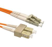 Kenable Om1 Grey Fibre Optic Lc Sc Duplex mm 62.5 125 Patch Lszh Cable 2M