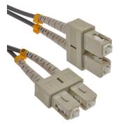 Kenable Om1 Grey Fibre Optic Sc Sc Duplex mm 62.5 125 Patch Lszh Cable 1M