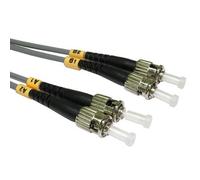 Kenable Om1 Grey Fibre Optic St St Duplex mm 62.5 125 Patch Lszh Cable 3M