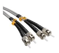Kenable Om1 Grey Fibre Optic St St Duplex mm 62.5 125 Patch Lszh Cable 4M