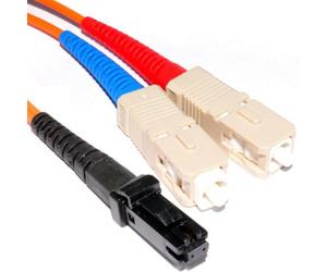Kenable Om1 Orange Fibre Optic Mtrj Sc Duplex mm 62.5 125 Patch Lszh Cable 5M