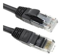 kenable Outdoor External CAT5E-CCA UTP Network Cable Ethernet Patch Lead PE Jacket Black 4m