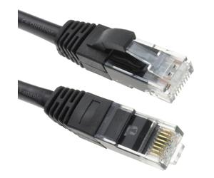 kenable Outdoor External CAT6 Copper UTP Network Cable Gigabit Ethernet Patch Lead Weather Resistant UV Proof PE Jacket Black 3m