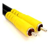 kenable Phono Plug Digital Coaxial SPDIF Audio or Composite Video Cable RG59 75 Ohm Pure Copper 10m Black