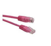 Kenable Pink Network Ethernet Rj45 Cat-5E Utp Patch Lan Copper Cable Lead 0.5M
