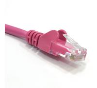 kenable Pink Network Ethernet RJ45 Cat5E-CCA UTP PATCH 26AWG Cable 25cm 0.25m