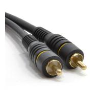 Kenable Premium 75 Ohm Digital Audio Coax Gold Plated Rca Phono Cable 1.5M