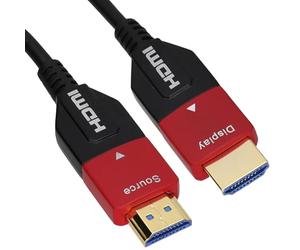 kenable Pro AOC 8K Fibre Active Optical HDMI Cable HDR 48Gbps 8K 60Hz/4K 120Hz Lead 10m