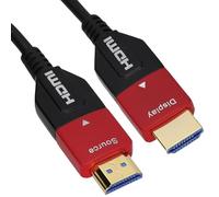 kenable Pro AOC Active Optical Fibre HDMI Cable 8K 60Hz 4K 120Hz HDR 48Gbps HDMI 2.1 eARC ALLM VRR Low EMI LSZH 20m