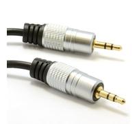 Kenable Pro Audio 3.5mm Stereo Jack To Jack Sound Cable Lead Gold 2M