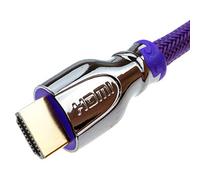 kenable PRO Braided HDMI 2.0a 4k2K Ultra UHD TV Cable Metal Ends 2m [2 metres]