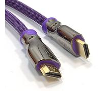 kenable PRO Braided HDMI 2.0a 4k2K Ultra UHD TV Cable Metal Ends 1.8m