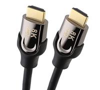 kenable PRO Certified Ultra High Speed HDMI 2.1 Cable 8K 60/4K 120Hz 48Gbps Plugs 2m [2 metres]