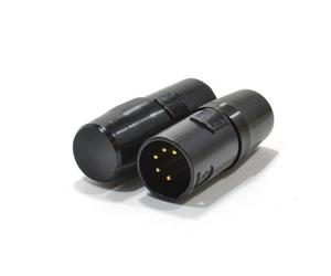 Kenable Pulse Dmx Xlr 5 Pin Terminators Black (2 Pack)