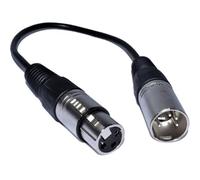 kenable PULSE XLR Female Socket to 5 Pin DMX Male Plug Adapter Cable 25cm
