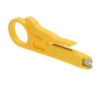 Kenable Punch Down Utp Cable Cutter Stripper Tool Idc Network - Yellow