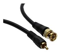 kenable Pure Copper CCTV BNC to Phono Plug Cable Gold Connectors 1m [1 metres]