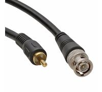 kenable Pure Copper CCTV BNC to Phono Plug Cable Gold Connectors 1m [1 metres]