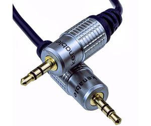 kenable Pure HQ OFC Shielded 3.5mm Stereo Jack to Jack Audio Cable Gold Plated 10m Dark Blue
